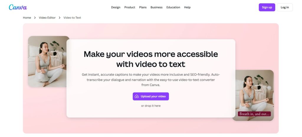 Canva - Best for Designers Who Need Auto-Captions