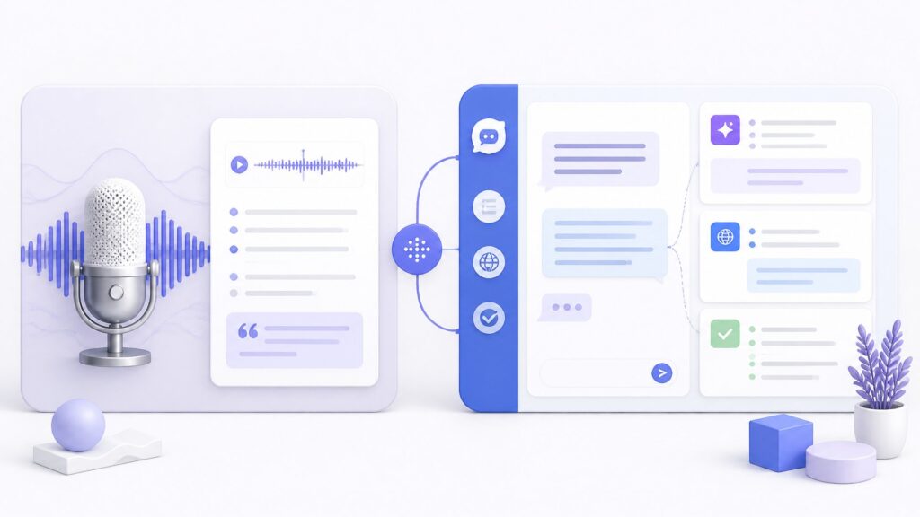 Why ChatGPT Needs a Transcription API or Connected Tool