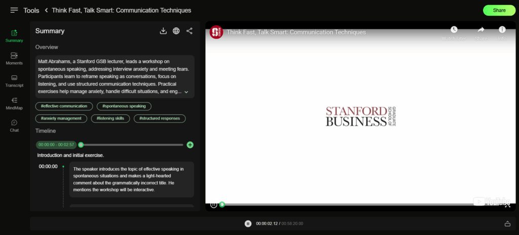 WayinVideo stands out among free YouTube video summarizer tools by offering exceptional depth and cross-platform compatibility