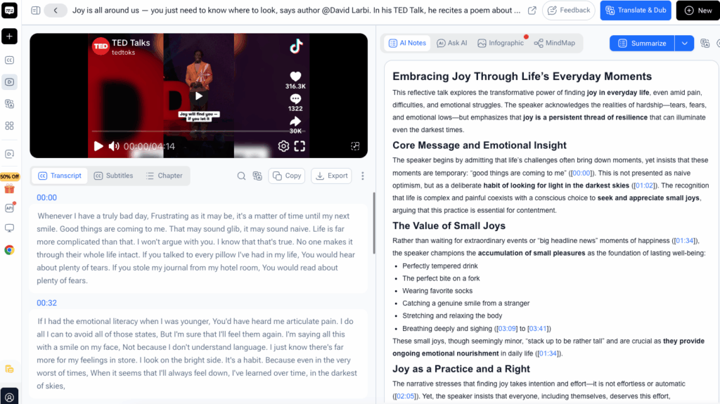 Video Transcriber AI: The Fastest Free TikTok Transcript Extractor