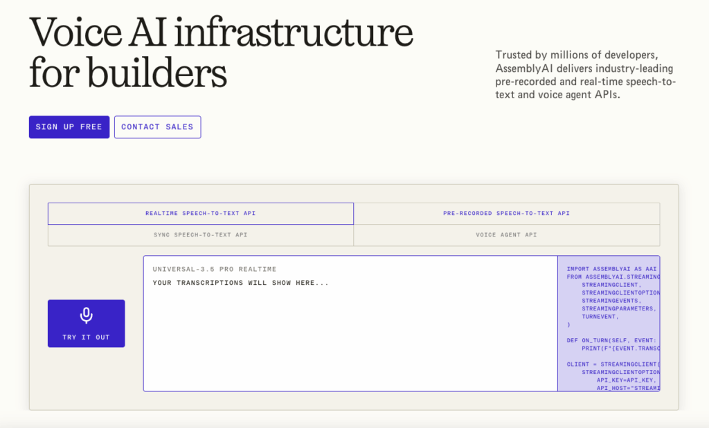 AssemblyAI: The Best Speech to Text API for Audio Intelligence and LLM Analysis