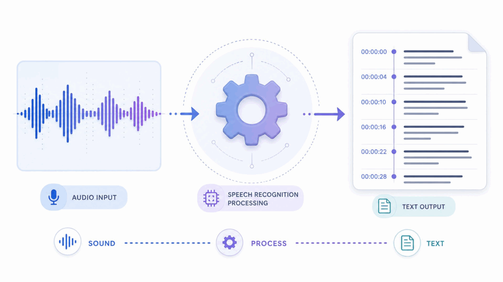 How Recording-to-Text Conversion Works