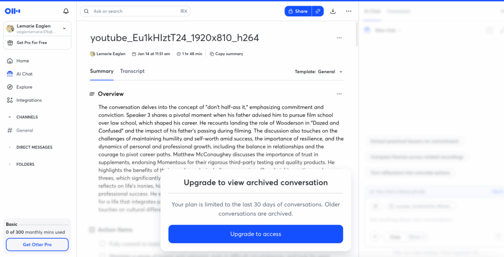 Otter.ai: Best Speech to Text Software for Live Meetings