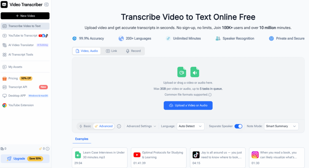 Step 1: Upload Your Video File