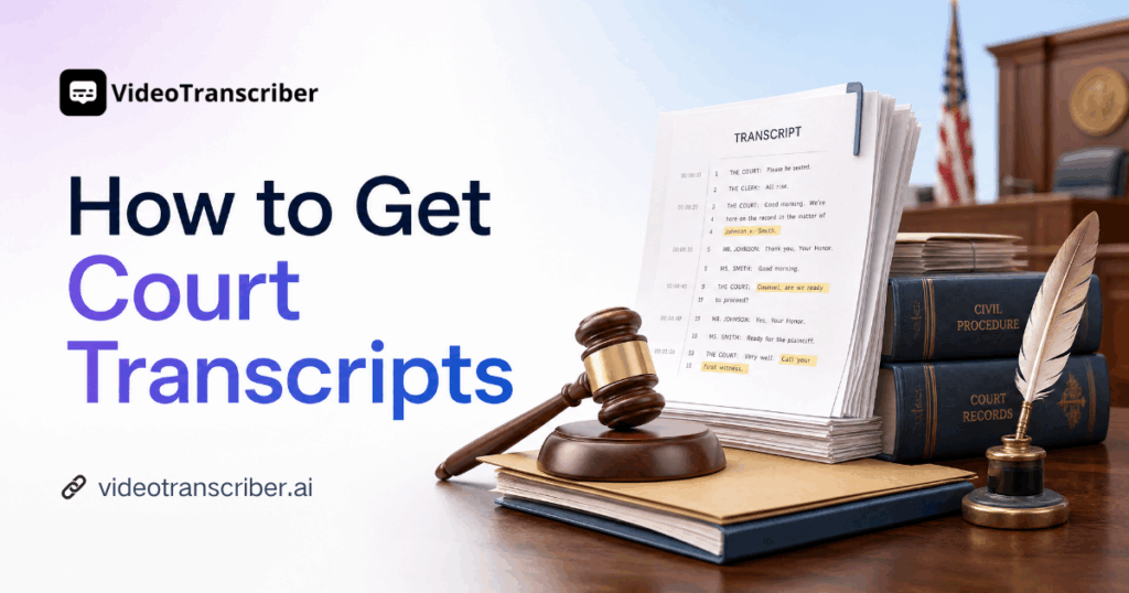 How to Get Court Transcripts: A Complete Step-by-Step Guide