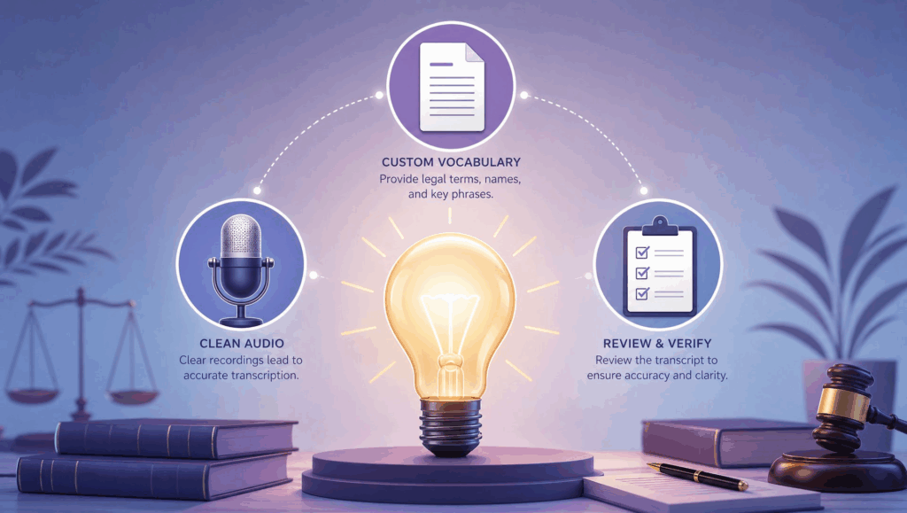 Pro Tips for Better Results with Legal Dictation Software