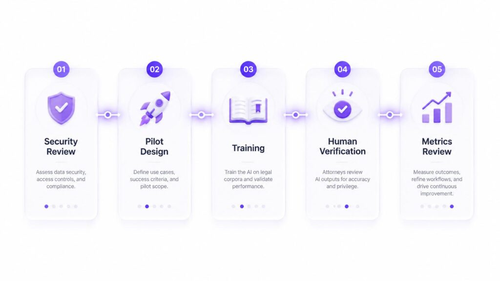 A 5-Step Workflow for Integrating AI Into BWC Review