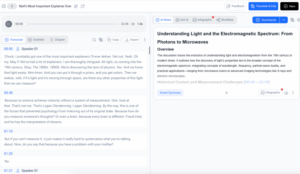 Step 2: Generate a Summary