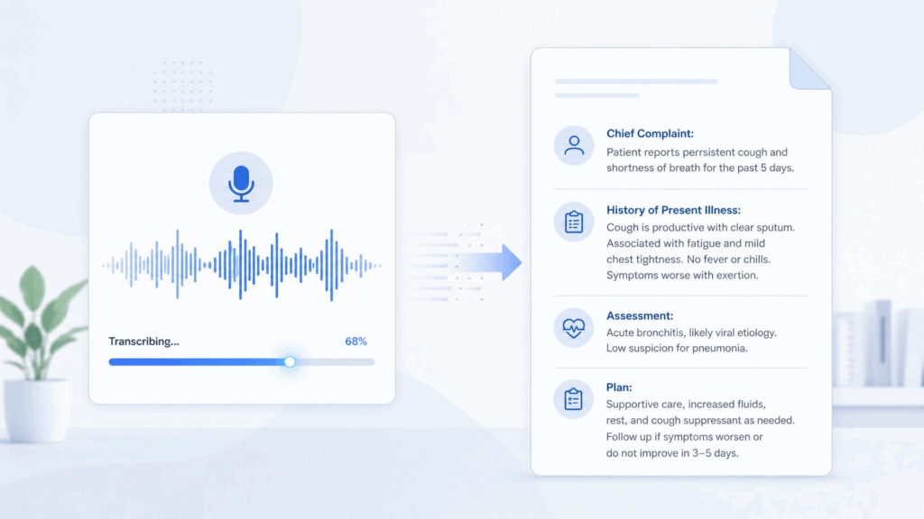 Step 2: Let the AI Transcribe the Recording