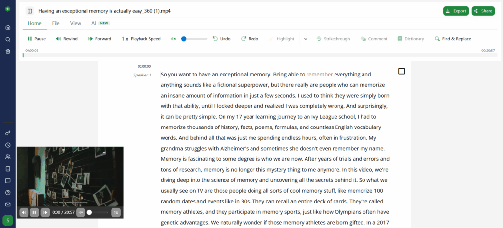 Go Transcribe: Best for Fast Simple Conversion
