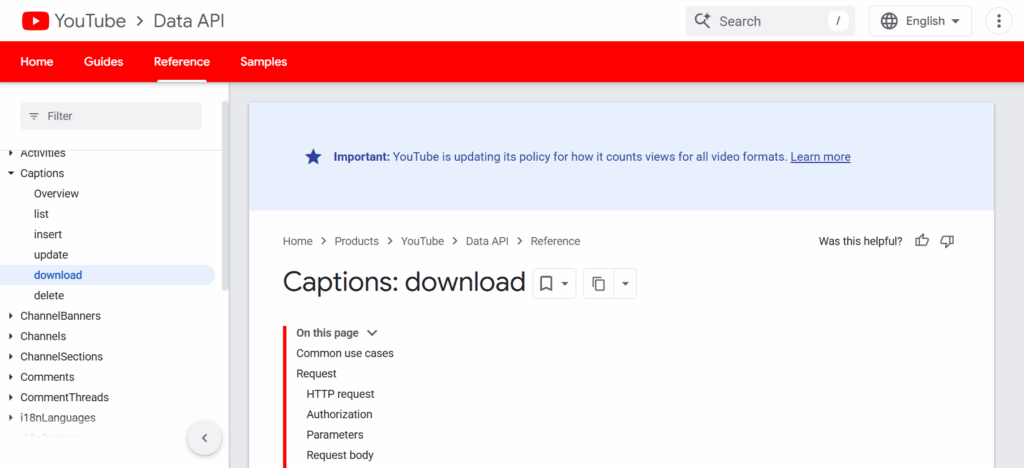 YouTube Data API v3 — Best Official Option for Owned Videos