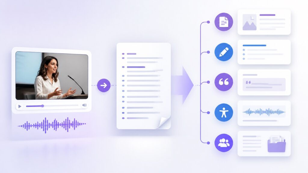 Conclusion: Get a Transcript from Video in Minutes
