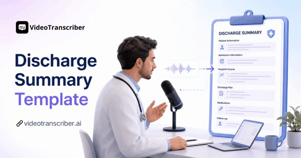 Discharge Summary Template: A Complete Guide with AI Generator