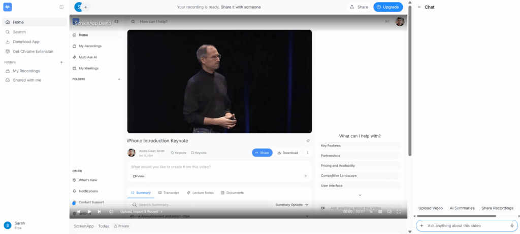 ScreenApp AI: The Multi-Platform Content Aggregator