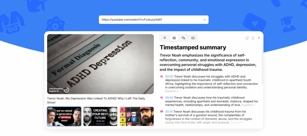 Noiz.io — The Sentiment-Aware AI YouTube Video Summarizer