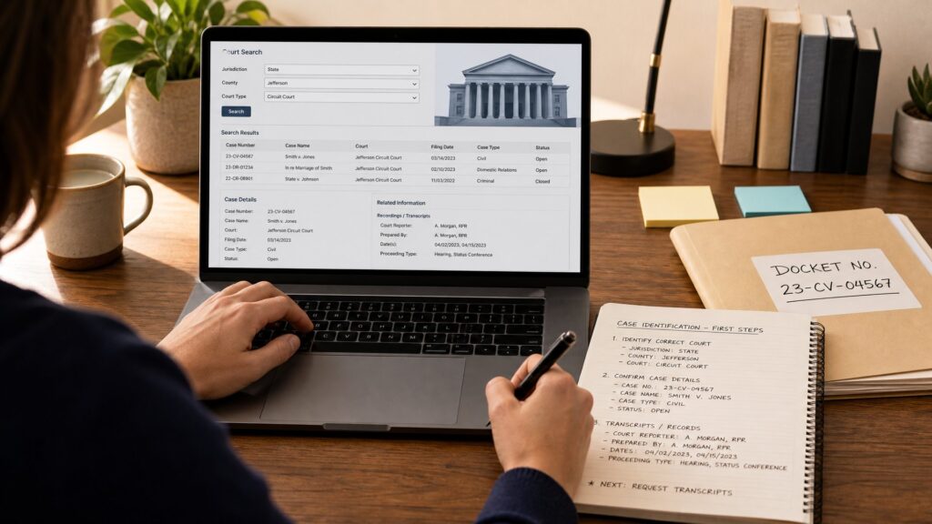 How to Get Court Transcripts: Step-by-Step Guide with Court Transcript