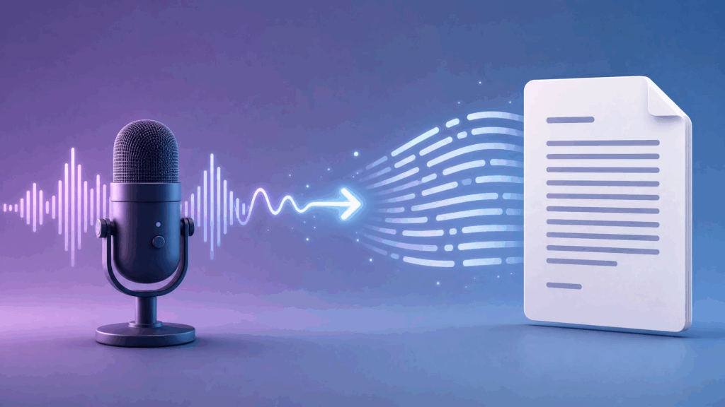 Transcribe recording to text: overview