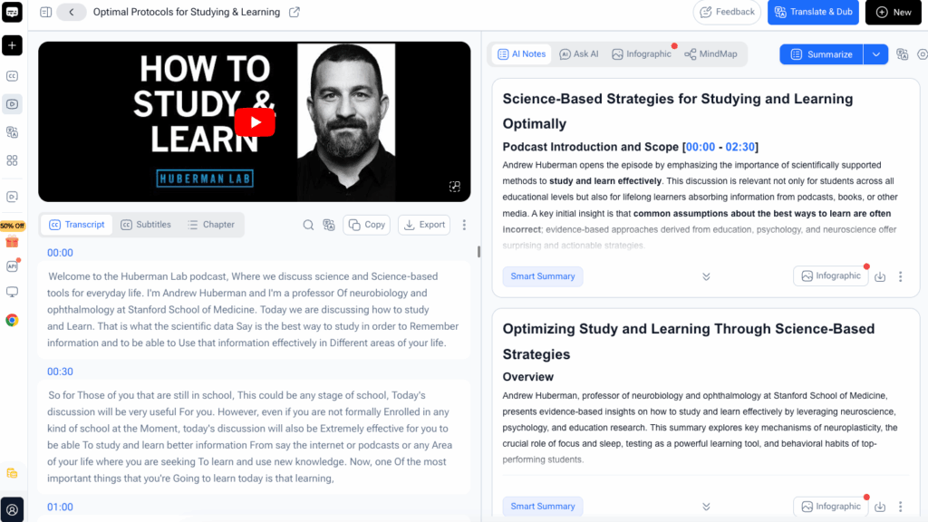 Video Transcriber AI: Zero Friction, Real Transcript You Can Turn Into Notes