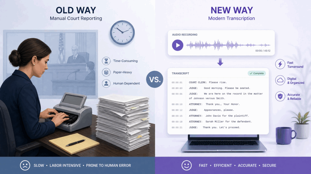 Key Components of Legal Transcription Services