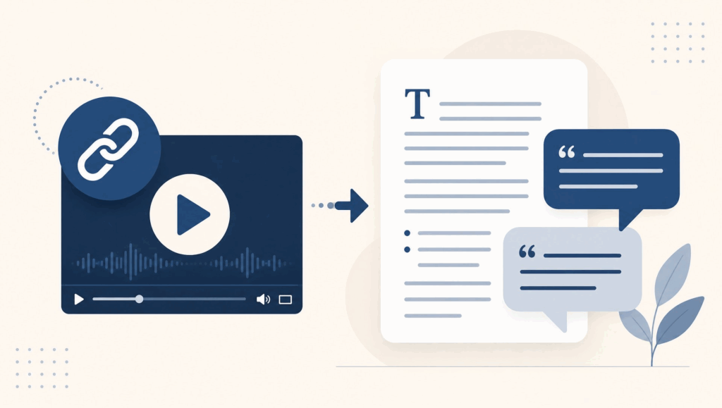 How a Transcript API Works