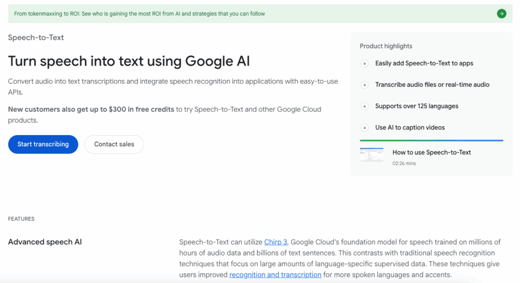 Google Cloud Speech-to-Text: The Best Speech to Text API for Language Coverage