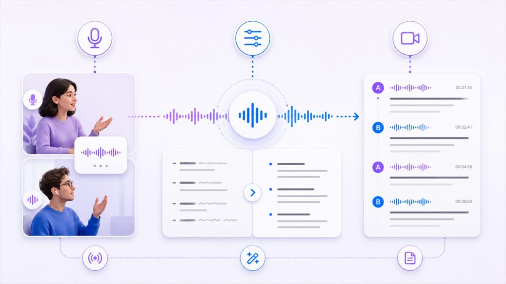gemini 3.5 transcribe workflows for live voice smart dictation and speaker diarization
