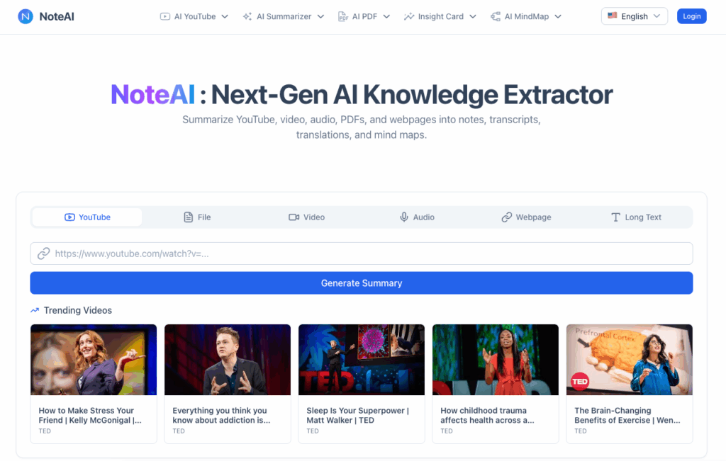 NoteAI: A Single-Purpose Tool That Does One Thing Well