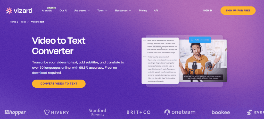Vizard: Built for Content Distribution