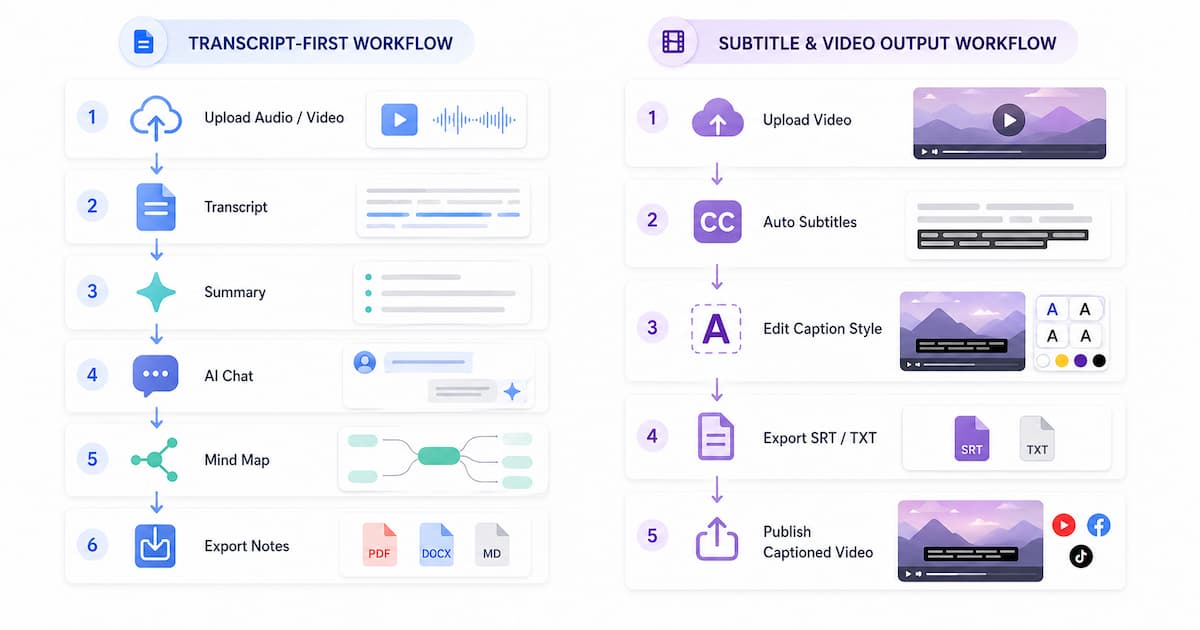 workflow page