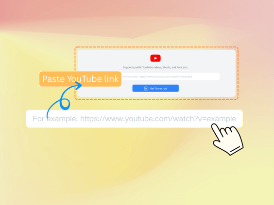 Step 1: Paste Your YouTube Link