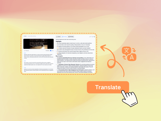 Step 2: Translate Subtitles