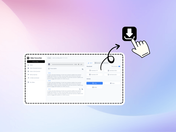 Step 3: Download MP3 File