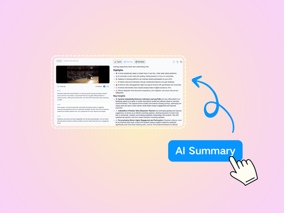 Step 2: Let AI Extract Key Points Automatically